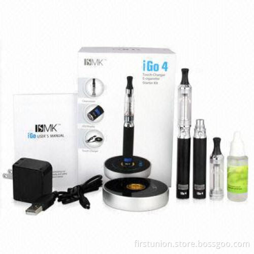 iGo4 Electronic Cigarette Starter Kit, CE4 and CE6 Cartomizers Available